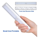 Luz Led Recargable Usb Sensor De Movimiento Ropero Escalera - Imagen 3