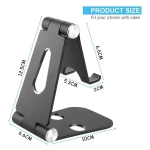 Soporte Ajustable Metal Para Celular Tablet Multiples Angulo - Imagen 4