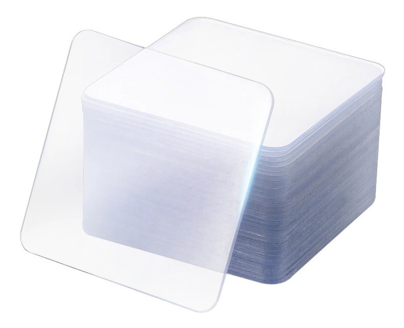 D_972077-MLU47697737072_092021-F.jpg Set X10 Cinta Adhesiva Doble Faz Viscosa Impermeable 60x60mm - Imagen 1