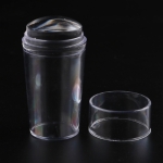 Sello Para Stamping Transparente Con Raspador Y Tapa - Imagen 2