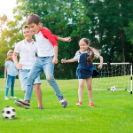 Mini Arco De Fútbol Puntería + Pelota E Inflador Color Blanco - Imagen 5