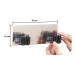 Soporte Para Escoba O Lampaso Autoadhesivo Pared Doble - Imagen 7