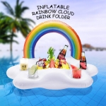 Hielera Conservadora Flotante Para Piscina Arco Iris - Imagen 5