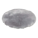 Alfombra Redonda Shaggy 90cm Premium Suave Moderna - Imagen 25
