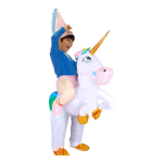 Disfraz De Unicornio Inflable Para Niño O Niña - Imagen 2