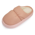 Pantuflas De Adulto Abiertas Puff Calidas Calzado - Imagen 3