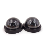 Camara De Seguridad Falsa Tipo Domo C/ Luz Led Simula Real - Imagen 5