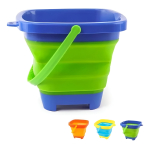 Balde Plegable De Playa Silicona Niños Juego Playa Verano - Imagen 2