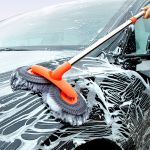 Cepillo De Microfibra Doble Para Lavado De Auto Mango Largo - Imagen 6