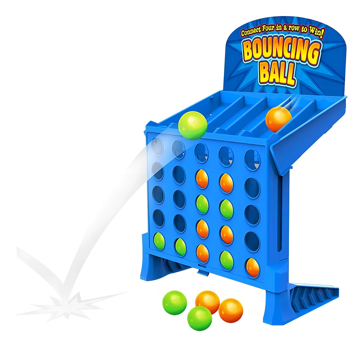 D_975418-MLA100072890805_122025-F.jpg Juego De Mesa 4 En Línea Pelotas Salatarínas - Imagen 1