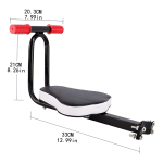 Silla Niño Asiento Frontal De Bicicleta Seguridad Infantil - Imagen 8