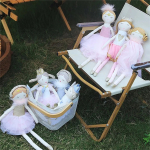 Muñeca Infantil Bailarina Con Tul 50cm Trapo Varios Diseños - Imagen 8