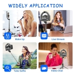 Tripode Anillo Luz Led Selfie Maquillaje Fotos C/ Control - Imagen 7