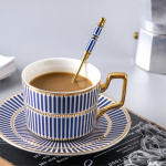 Cucharitas Metal Y Cerámica Café Té Copetín Decorativas - Imagen 13