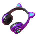 Auriculares Con Orejas Y Luces Divertidos Bluetooth - Imagen 31