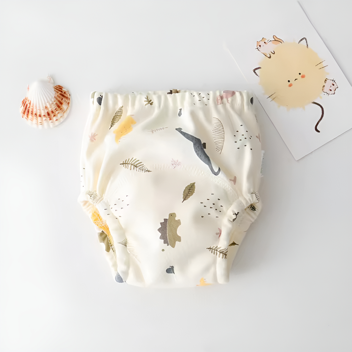 D_979919-MLU89088087879_072025-F.jpg Pañal De Tela Reutilizable Para Bebe Lavable Estampados - Imagen 1