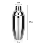 Set 5 Piezas Juego Cocteleria Barman Acero Inoxidable Color Metálico - Imagen 6