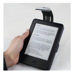 Luz Para Libro Led Clip Portátil Luz De Lectura De Libro Estructura Negro - Imagen 6