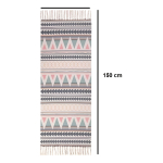 Alfombras Nórdicas Vintage Con Borlas Flecos Textil Deco - Imagen 12