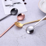 Cuchara De Postre Cafe Te Acero Inoxidable Moderna - Corta - Imagen 4