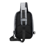 Morral Mochila Antirrobo Cable Usb P/power Bank Anti Robo Color Negro Diseño De La Tela Lisa - Imagen 2