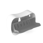 Jabonera Con Tapa Vertical Organizador Baño Ducha Tocador - Imagen 10