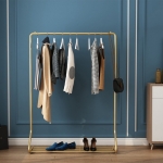 Perchero Con Zapatero Vestidor Metalico De Estilo Nordico - Imagen 13