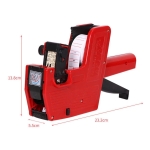 Etiquetadora Rotuladora Manual + Almohadilla Y 11 Rollos - Imagen 6