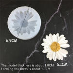 Molde Silicona Flor Margarita Diy Aromaterapia Jabones Velas - Imagen 8