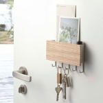 Porta Llaves Llavero Pared Estante Gancho Soporte Multifunci - Imagen 6