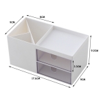 Caja Organizadora Maquillaje Cosméticos Con Doble Cajón - Imagen 12