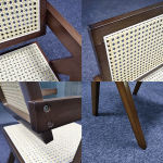 Silla Boho Con Apoyabrazos Para Interiores Living Comedor - Imagen 13