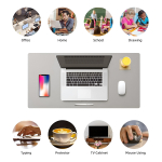 Mouse Pad Liso Cuero Pu 45cm X 90cm X 3mm - Varios Colores - Imagen 5