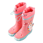 Bota De Lluvia Niño Niña En Pvc Antidelizante Ajustables - Imagen 9