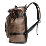 Mochila Bolso Con Candado De Combinación Simil Cuero Calidad - Imagen 13