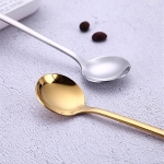 Cuchara De Postre Cafe Te Acero Inoxidable Moderna - Corta - Imagen 8