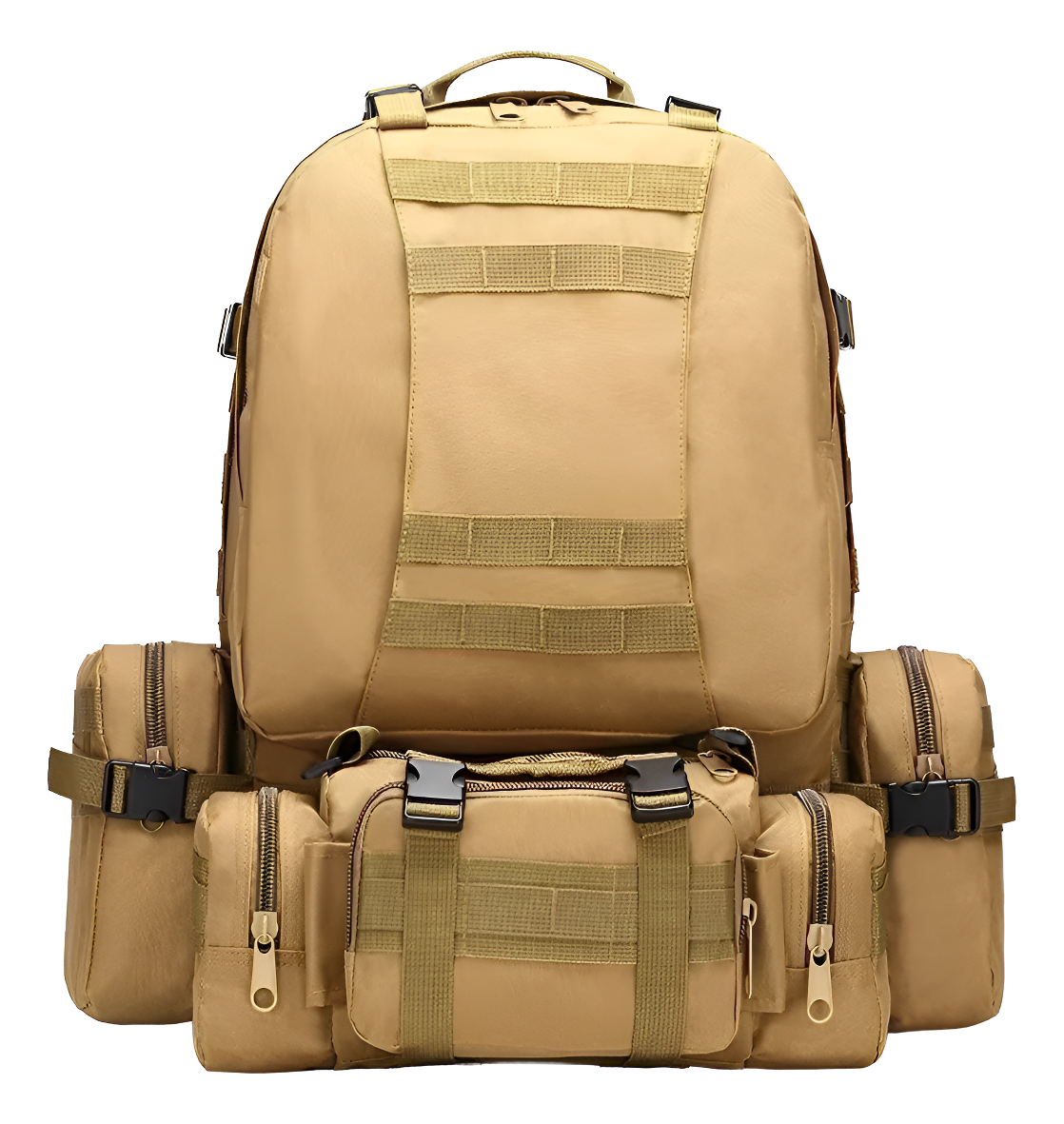 D_991745-MLU87392359912_072025-F.jpg Mochila Tactica Militar Gran Capacidad Desmontable 55 Litros - Imagen 1