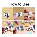 Protector Cable Cargador Auriculares Varios Diseños Animales - Imagen 16