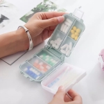 Pastillero Organizador Semanal Gran Capacidad Bandeja Extra - Imagen 6