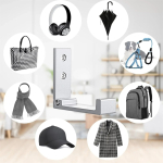 Soporte Gancho Organizador De Pared Para Colgar Plegable - Imagen 10