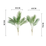 Planta Artificial Grande Areca 78cm Tropical Plantas - Imagen 4