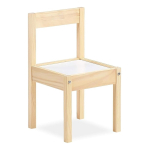 Juego De Mesa Y Dos Sillas Para Niños De Madera Basicas - Imagen 7