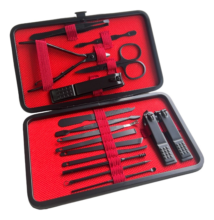 D_993351-MLU77602831160_072024-F.jpg Set Manicura Y Pedicura Completo 16 Piezas Con Estuche - Imagen 1