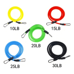 Set 5 Bandas Elástica Resistencia De Colores + Bolso Color Amarillo - Imagen 8