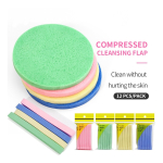 Pack X 12 Esponja Comprimida Ideal Limpieza Maquillaje Piel - Imagen 2