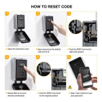 Caja Seguridad Porta Llaves Super Fuerte Combinación Pared - Imagen 5
