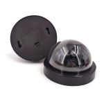 Camara De Seguridad Falsa Tipo Domo C/ Luz Led Simula Real - Imagen 6