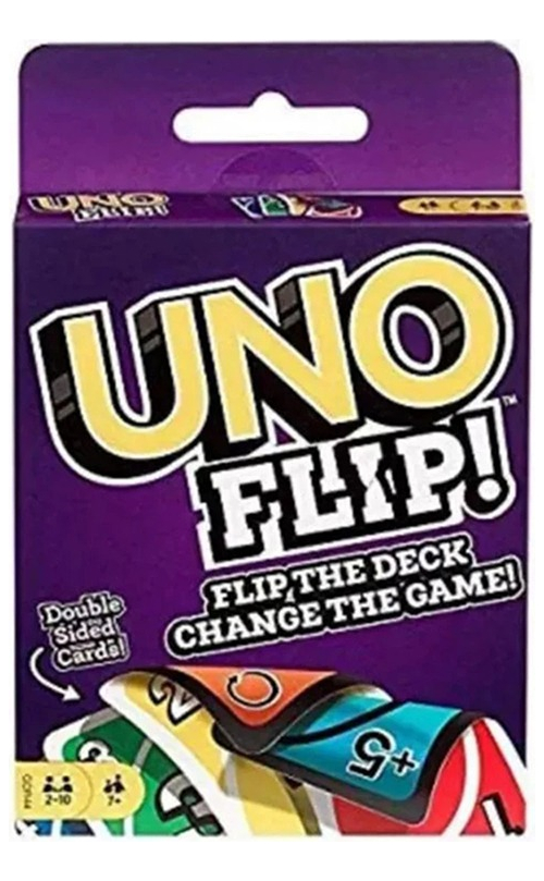 D_995795-MLU73220431704_122023-F.jpg Juego De Cartas Uno Juego De Mesa Uno Flip - Imagen 1