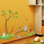 Vinilo Decorativo De Pared Jungla 3d Adhesivos Sticker - Imagen 5