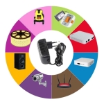 Transformador Fuente 12v 2a Cctv Adaptador De Corriente - Imagen 2